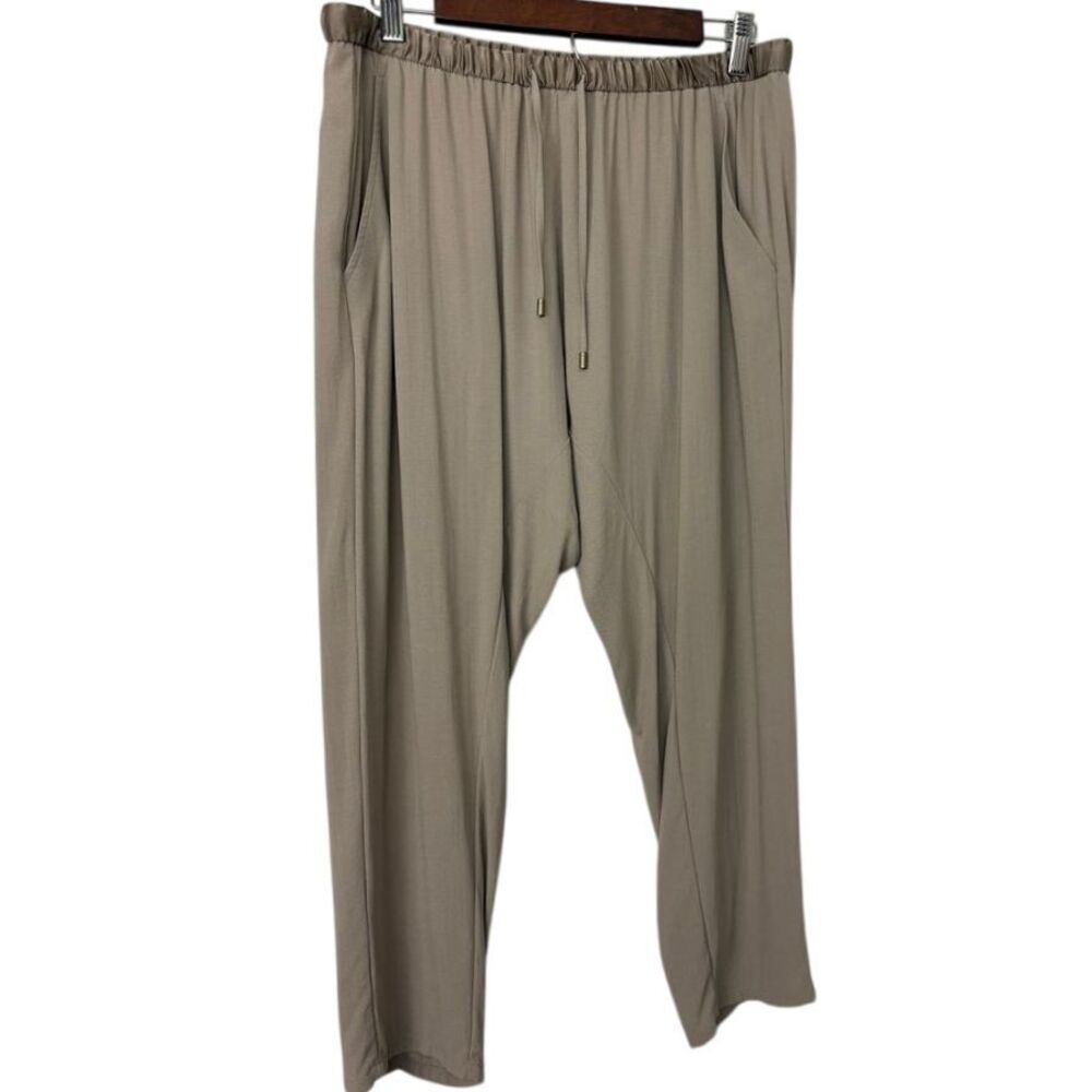 Eileen Fisher Tan Straight Leg Pants
